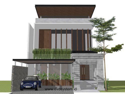 rumah 2 lantai