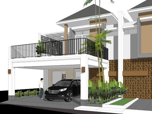 Jasa Arsitek Bangun Rumah Bekasi | Cherry Facade, Grand Wisata